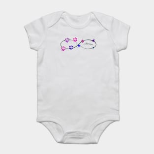 Always Dog Paws Baby Bodysuit